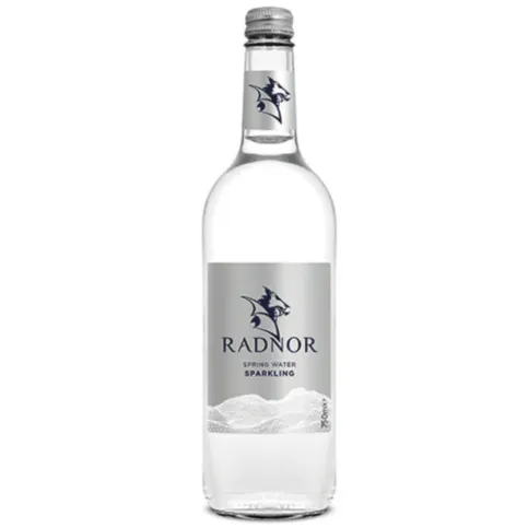 12x750ml GLASS Radnor Hills Sparkling Mineral Water