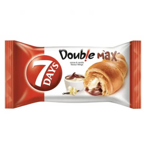 7 Days Double Max Croissant With Cocoa & Vanilla 80G