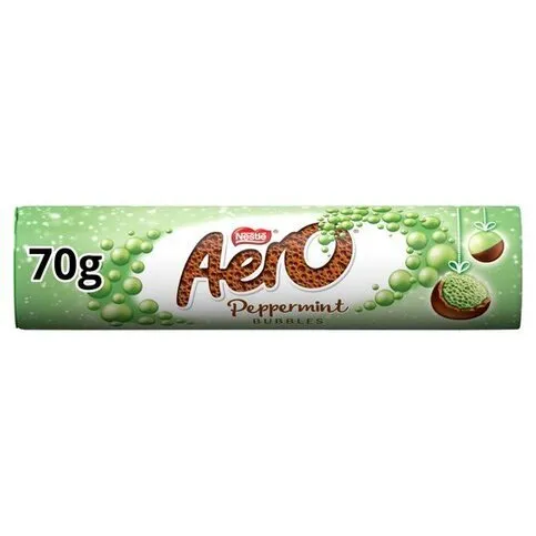 Aero Peppermint Bubbles Giant Tube 70G