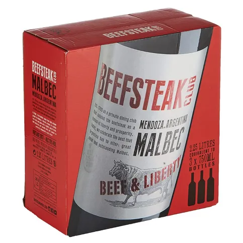 Beefsteak Club Malbec Box Wine
