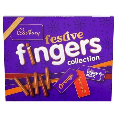 Cadbury Dairy Milk Chocolate Fingers Great Big Gift Box 570g