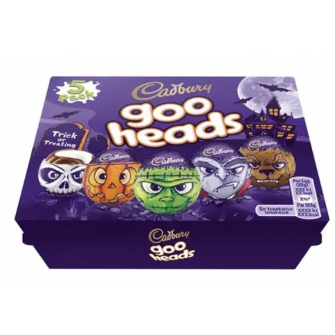 Cadbury Goo Heads Creme Eggs 5 Pack
