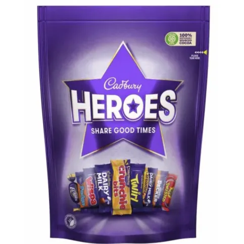Cadbury Heroes Pouch 357g