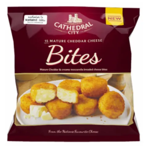 Cathedral City 15 (approx.) Mature Cheddar Cheese Bites 375g