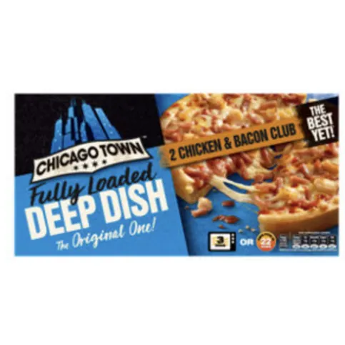 Chicago Town Deep Dish Chicken & Bacon Club Pizzas
