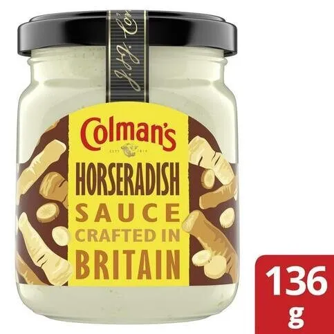 Colmans Horseradish Sauce 136g