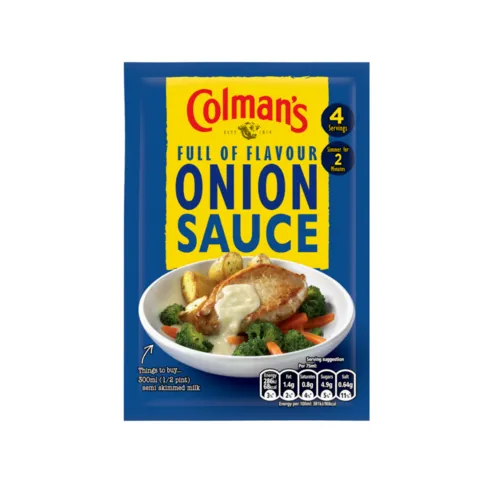 Colmans Pour Over Sauce Onion 35g
