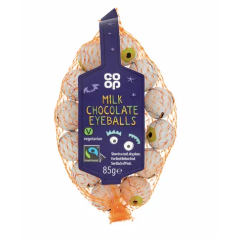 Co-op Chocolate Eyeballs Net 85G