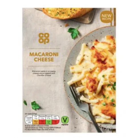 Co-op Macaroni Cheese 375g - Frozen