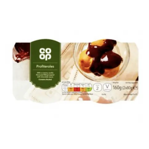 Co-op Profiteroles 2 x 80g