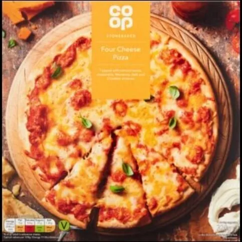 Co-op Stonebaked Four Cheese Pizza 320g