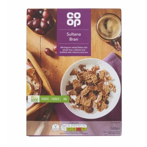 Co-op Sultana Bran 500g