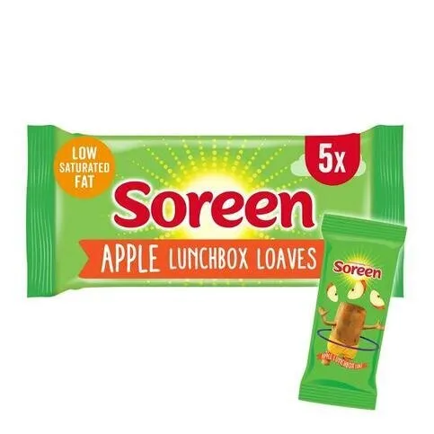 **DATED 14.12**Soreen Apple Lunchbox Loaves 5 Pack