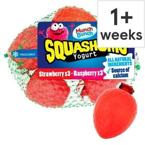 **DATED 28.12**Munch Bunch Squashums Shape Strawberry & Raspberry (1)