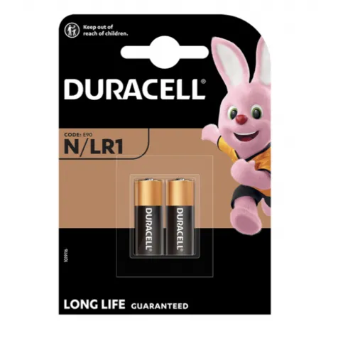 Duracell N MN9100 LR1 Batteries - 2 Pack