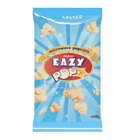Eazypop Microwave Popcorn Salted 85g