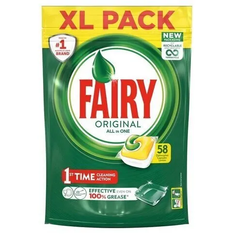 Fairy All in One Original 58pk