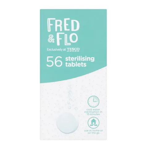 Fred & Flo Sterilising Tablets 56 Pack