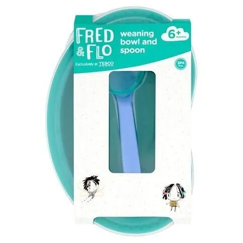 Fred & Flo Weaning Bowl & Spoon Set