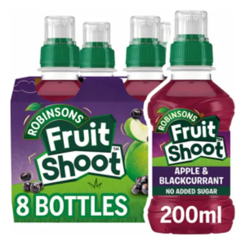 Fruit Shoot Apple & Blackcurrant Juice 8x200ml