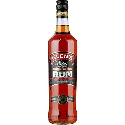 Glen's Dark Rum, 70 cl