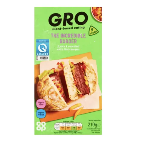 GRO The Incredible Burger 210g