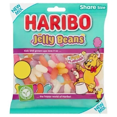 Haribo Jelly Beans Bags 140g