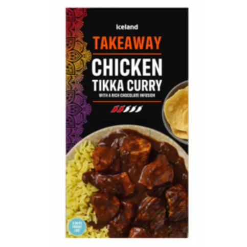Iceland Chocolate Chicken Tikka Curry 375g
