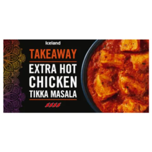 Iceland Extra Hot Chicken Tikka Masala 375g
