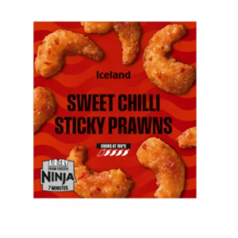 Iceland Sweet Chilli Sticky Prawns