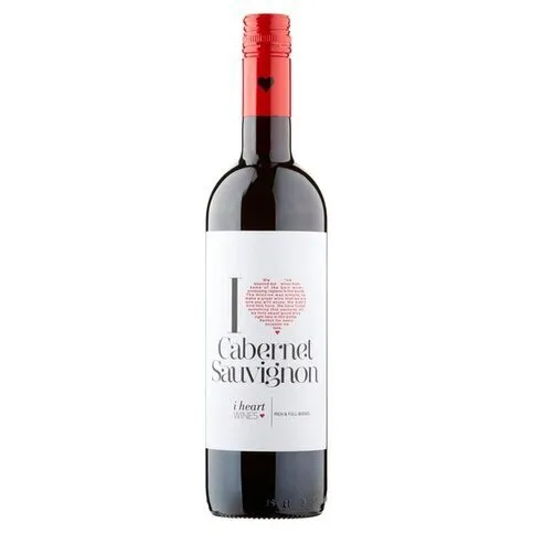 I heart Cabernet Sauvignon 75cl