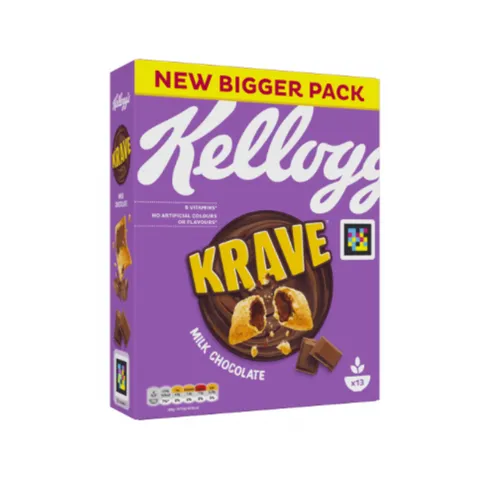 Kellogg’s Krave Milk Chocolate Cereal 410g