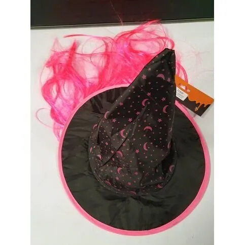 Kid's Witch Hat with Hair