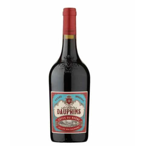 Les Dauphins Cotes Du Rhone 75Cl