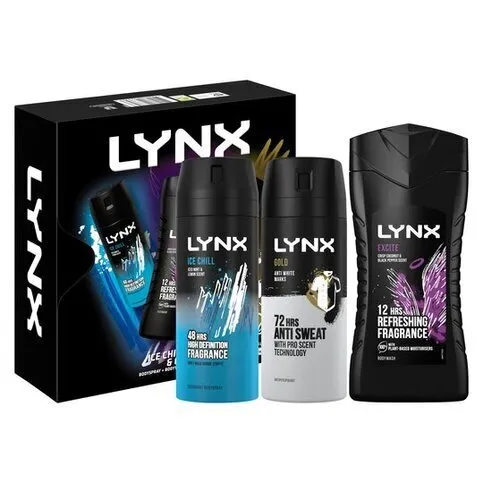 Lynx All Stars Trio Gift Set
