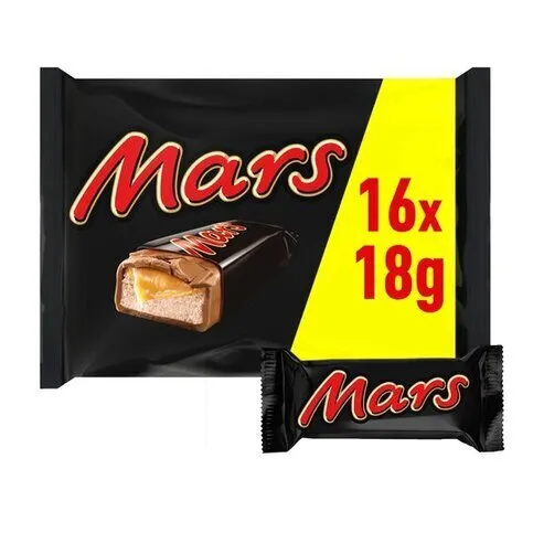 Mars Funsize Bars 16 Pack 303G