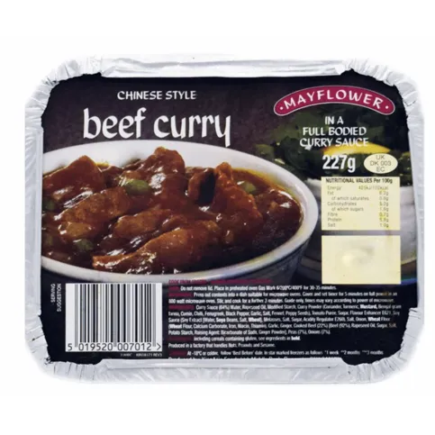 Mayflower Beef Curry 227g
