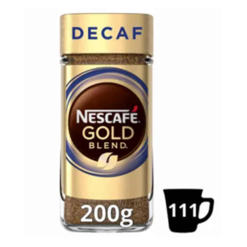 Nescafe Gold Blend Decaf Instant Coffee 200g