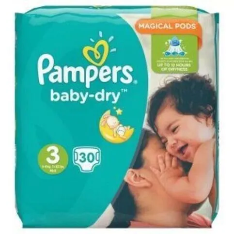 Pampers Baby Dry Size 3 (30)
