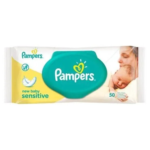 Pampers New Baby Sensitive Wipes (50)
