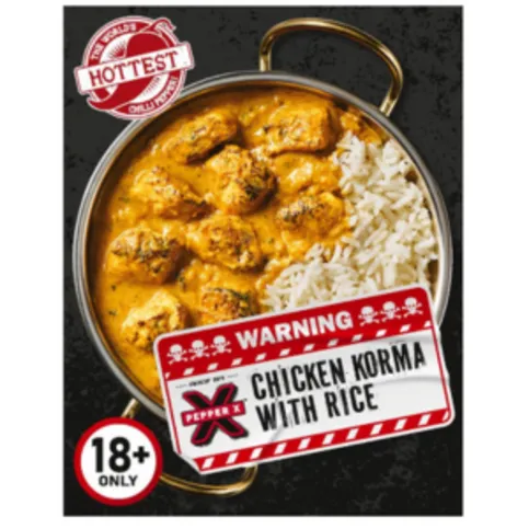 Pepper X Smokin' Ed's Pepper X Chicken Korma with Rice 400g
