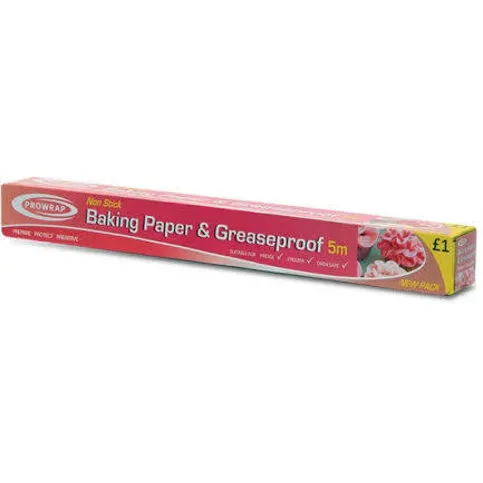 ProWrap Baking Greaseproof Paper 5m