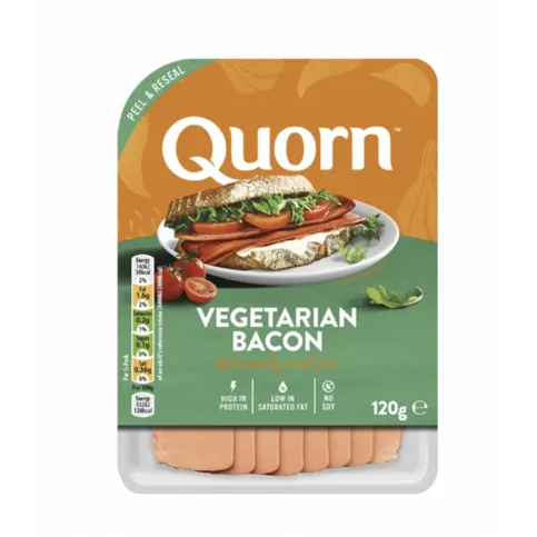 Quorn Deli Vegetarian Bacon Rashers 120g