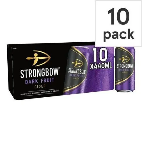 Strongbow Dark Fruits Cider 10x440ml Can