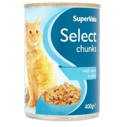 SuperValu Select Chunks with Tuna Cat Food (400 g)