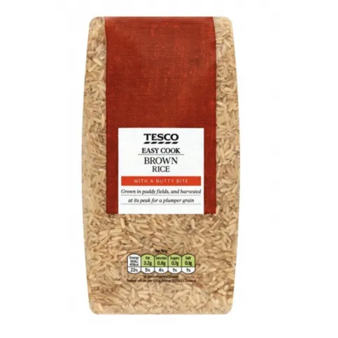 Tesco Easy Cook Brown Rice 1Kg