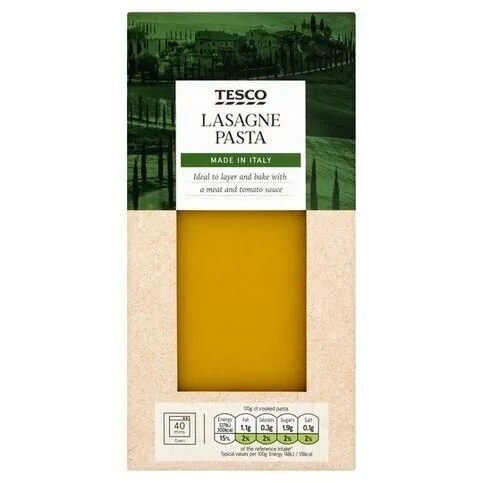 Tesco Lasagne Sheets 500g