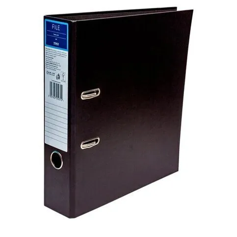 Tesco Lever Arch Folder Black