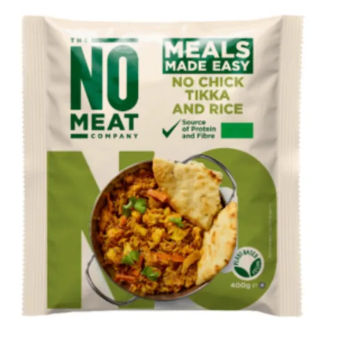 The No Meat Company No Chick Tikka and Rice 400g