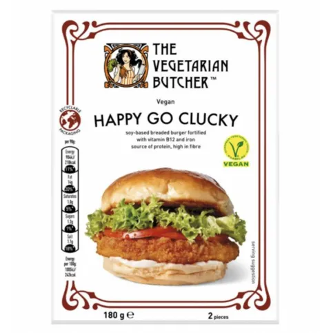 Vegetarian Butcher Happy Go Clucky Soy Burger 180G